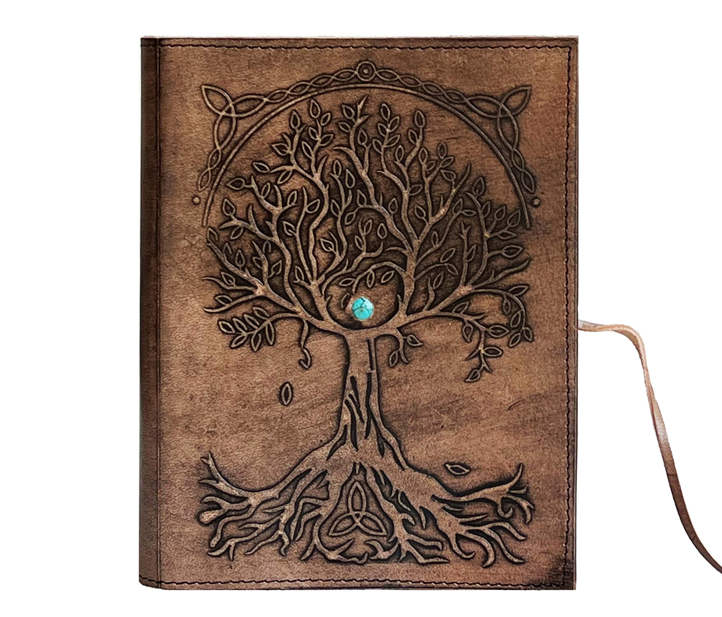 Enchanted Tree Of Life with Stone Journal - Medium